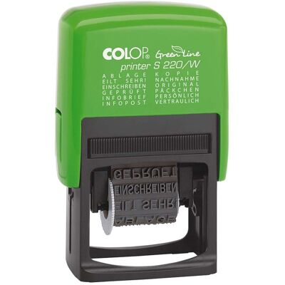 Colop 'GL' Stempel S220/W mit 12 Texten Colop 'GL' Stempel S220/W mit 12 Texten