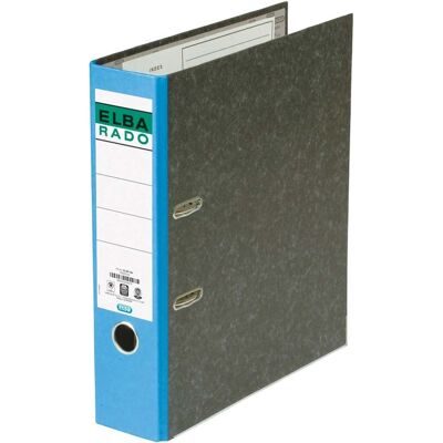 ELBA Aktenordner DIN A4 Rückenbreite 8 cm, blau ELBA Aktenordner DIN A4 Rückenbreite 8 cm, blau