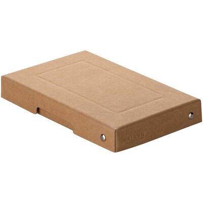 5 Falken Aufbewahrungsboxen "PureBox", 780 g/m², DIN A6, 2,5 cm Höhe, braun 5 Falken Aufbewahrungsboxen "PureBox", 780 g/m², DIN A6, 2,5 cm Höhe, braun