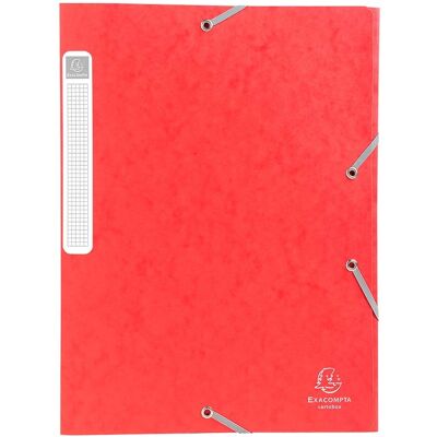 25 Exacompta Archivboxen, Colorspan, 425 g/m², DIN A4, 3 Klappen, RB 25 mm, rot 25 Exacompta Archivboxen, Colorspan, 425 g/m², DIN A4, 3 Klappen, RB 25 mm, rot