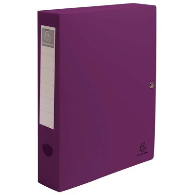 8 Exacompta Archivboxen "Titan", DIN A4, mit Druckknopf, RB 40 mm, sortiert 8 Exacompta Archivboxen "Titan", DIN A4, mit Druckknopf, RB 40 mm, sortiert