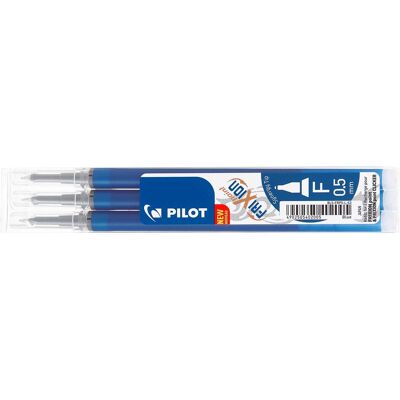 3 Pilot Ersatzminen für Tintenroller "Frixion Point BL-FRP5" blau 3 Pilot Ersatzminen für Tintenroller "Frixion Point BL-FRP5" blau