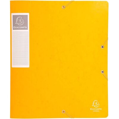 10 Exacompta Archivboxen aus Colorspan-Karton, 600 g/m², DIN A4, gelb, RB 60 mm 10 Exacompta Archivboxen aus Colorspan-Karton, 600 g/m², DIN A4, gelb, RB 60 mm
