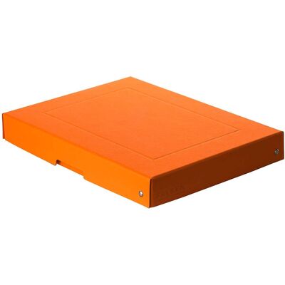 Falken Aufbewahrungsbox "PURE Box" Pastell, DIN A4, 40 mm Höhe, orange Falken Aufbewahrungsbox "PURE Box" Pastell, DIN A4, 40 mm Höhe, orange