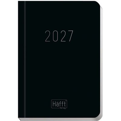 Häfft Mini Timer, Kalender 2027, DIN A7, black edition Häfft Mini Timer, Kalender 2027, DIN A7, black edition