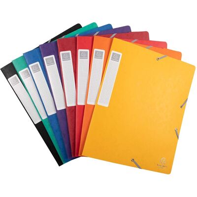 10 Exacompta Archivboxen aus Colorspan-Karton, 600 g/m², DIN A4, sortiert, RB 40 mm 10 Exacompta Archivboxen aus Colorspan-Karton, 600 g/m², DIN A4, sortiert, RB 40 mm