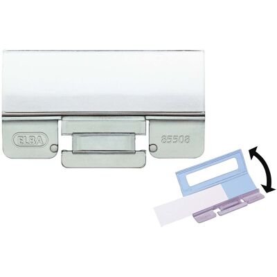 25 ELBA Vollsichtreiter 'vertic' klappbar 58 mm 25 ELBA Vollsichtreiter 'vertic' klappbar 58 mm