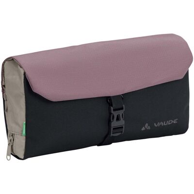 VAUDE Kulturbeutel "WegaWrap" mit Wickelverschluss, black/purple ash VAUDE Kulturbeutel "WegaWrap" mit Wickelverschluss, black/purple ash