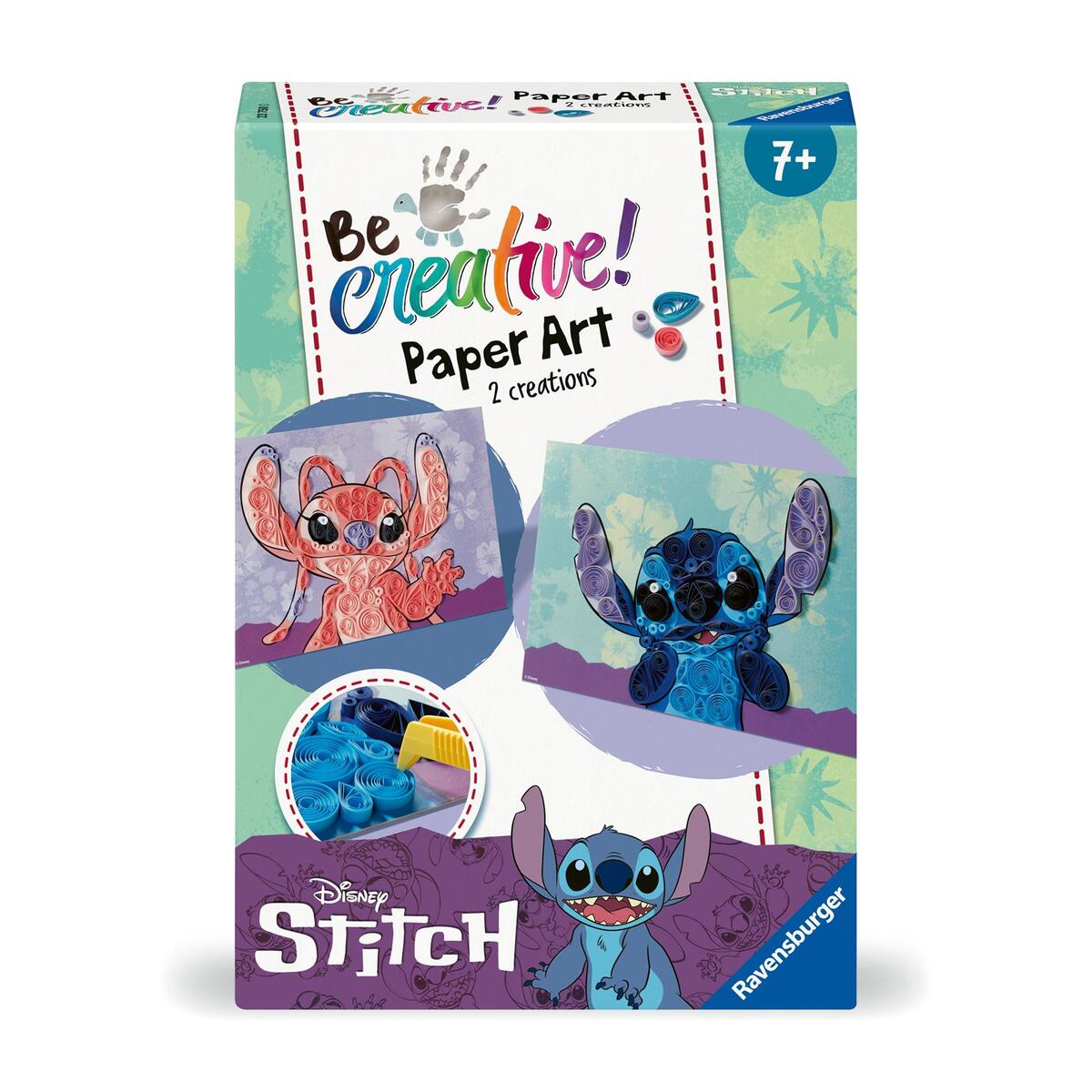 Ravensburger Spieleverlag Ravensburger 23541 BeCreative Paper Art, DIY für Kinder ab 6 Jahren