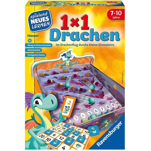 Ravensburger Spieleverlag Ravensburger 24976 - 1x1 Drachen - Lernspiel für Kinder, Rechenspiel für Kinder ...