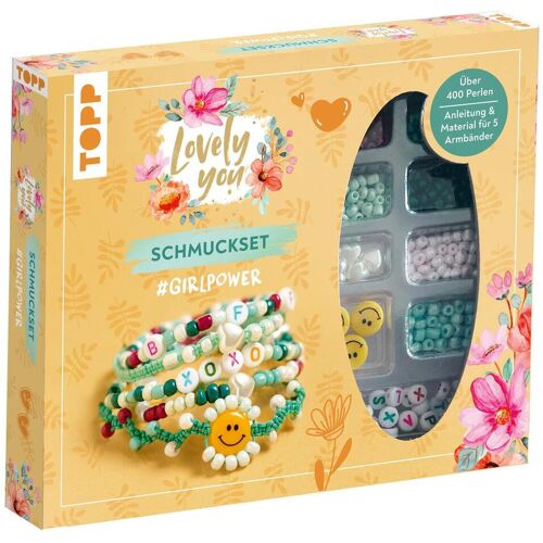 frechverlag GmbH Lovely You Schmuckset #GirlPower. Anleitung und Material für 5 Armbänder. Über 4...