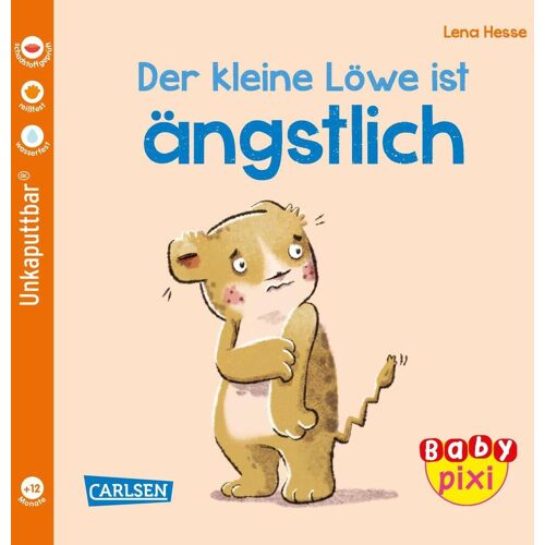 Carlsen Verlag GmbH Baby Pixi (unkaputtbar) 111: VE 5 Der kleine Löwe ist ängstlich (5 Exemplare)