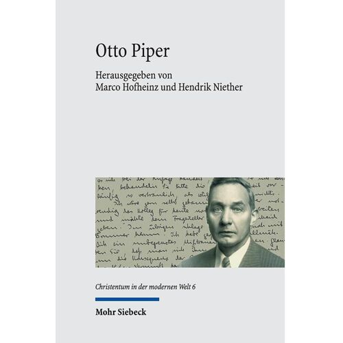 Mohr Siebeck GmbH & Co. K Otto Piper