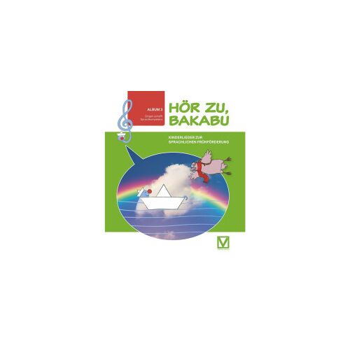 Hueber Verlag GmbH Hör zu, Bakabu – Album 3. Kinderbuch mit Audio-CD