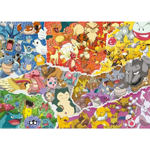 Ravensburger Spieleverlag Ravensburger Puzzle 17577 - Pokémon Abenteuer - 1000 Teile Pokémon Puzzle für Er...