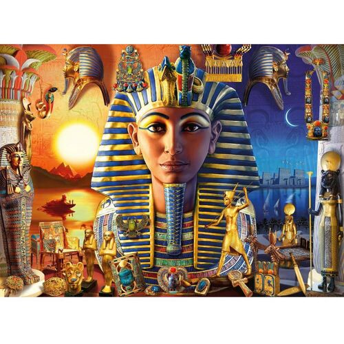 Ravensburger Spieleverlag Ravensburger Kinderpuzzle - 12953 Im Alten Ägypten - Pharao-Puzzle für Kinder ab...