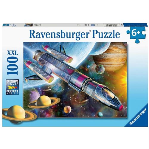 Ravensburger Spieleverlag Ravensburger Kinderpuzzle 12939 - Mission im Weltall 100 Teile XXL - Puzzle für ...