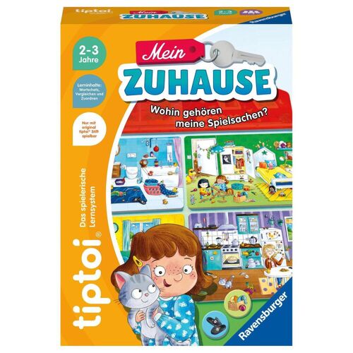 Ravensburger Spieleverlag Ravensburger tiptoi Spiel 00196 - Mein Zuhause, Lernspiel zum Wortschatz, für Ki...
