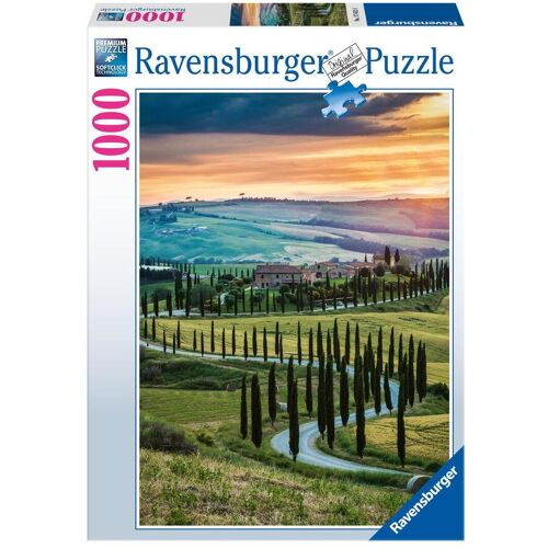 Ravensburger Spieleverlag Ravensburger Puzzle, 17612 - Val d'Orcia, Toskana, Italien - 1000 Teile Puzzle f...