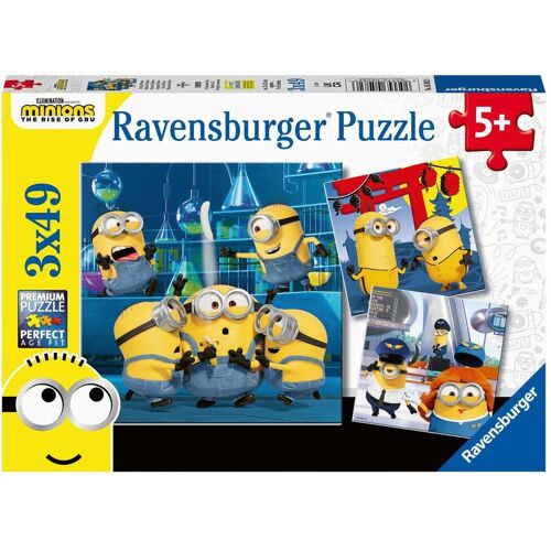 Ravensburger Spieleverlag Ravensburger Kinderpuzzle - 05082 Witzige Minions - Puzzle für Kinder ab 5 Jahre...