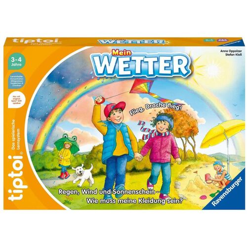 Ravensburger Spieleverlag Ravensburger tiptoi Spiel 00118 Mein Wetter - Lernspiel von Ravensburger ab 3 Ja...