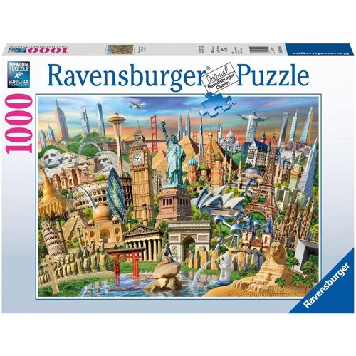 Ravensburger Spieleverlag Sehenswürdigkeiten weltweit. Puzzle 1000 teile