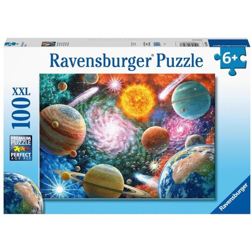 Ravensburger Spieleverlag Ravensburger Kinderpuzzle - 13346 Sterne und Planeten - 100 Teile Puzzle für Kin...