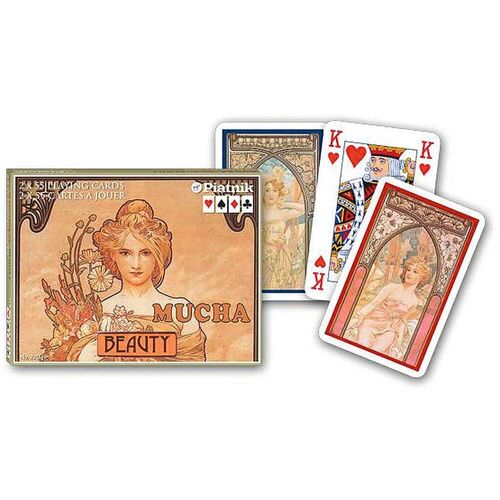 Spielkarten-Set »Alphonse Mucha«