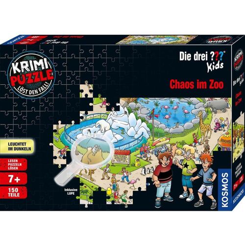 Franckh-Kosmos Krimipuzzle ??? Kids 150 Teile / Chaos im Zoo