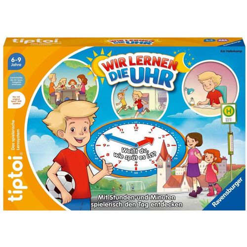 Ravensburger Spieleverlag Ravensburger tiptoi® Spiel 00126 - Wir lernen die Uhr - interaktives Lernspiel a...