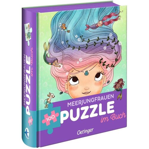 Oetinger Meerjungfrauen. Puzzle im Buch. 100 Teile