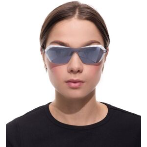 adidas Damen Sonnenbrille verspiegelte Brille Strand-Brille mit rechteckigen Gläsern randlose Brille mit Marken-Logo Filterkategorie 2 Urlaubs-Brille EW3511 Weiß/Blau/Silber - weiblich - Size: One-Size adidas Damen Sonnenbrille verspiegelte Brille Strand-Brille mit rechteckigen Gläsern randlose Brille mit Marken-Logo Filterkategorie 2 Urlaubs-Brille EW3511 Weiß/Blau/Silber - weiblich - Size: One-Size