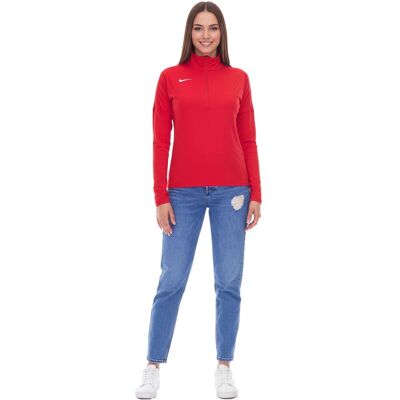 NIKE Dry Element Longsleeve Damen Trainings-Top mit Half-Zip Sweatshirt mit Dry-Fit NT0316-657 Rot - weiblich - Size: XS NIKE Dry Element Longsleeve Damen Trainings-Top mit Half-Zip Sweatshirt mit Dry-Fit NT0316-657 Rot - weiblich - Size: XS