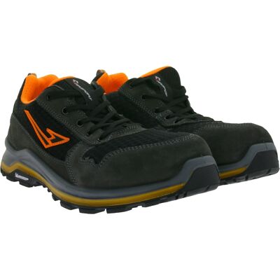GARSPORT Kele Low S1P Herren & Damen Sicherheits-Schuhe mit Michelin-Arrow-HRO-Gummisohle Arbeits-Schuhe GDS1090017 2099 Schwarz/Grau/Orange - neutral - Size: 39 GARSPORT Kele Low S1P Herren & Damen Sicherheits-Schuhe mit Michelin-Arrow-HRO-Gummisohle Arbeits-Schuhe GDS1090017 2099 Schwarz/Grau/Orange - neutral - Size: 39