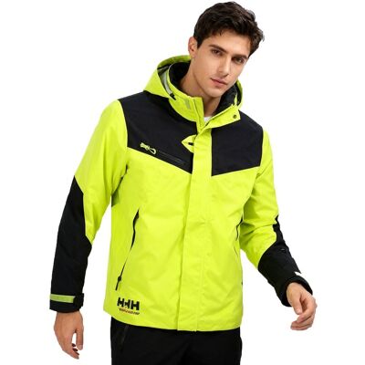 Helly Hansen Workwear Shell Magni Funktionsjacke wind- und wasserdichte Herren Jacke mit Helly Tech 71161_439 Grün - männlich - Size: S Helly Hansen Workwear Shell Magni Funktionsjacke wind- und wasserdichte Herren Jacke mit Helly Tech 71161_439 Grün - männlich - Size: S