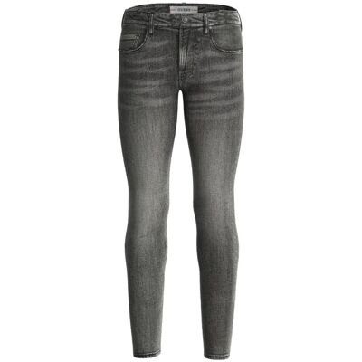 GUESS Herren modische Skinny-Jeans im 5-Pocket-Style Alltags-Hose M3YA27D4U42 DRMM Grau - männlich - Size: W30/L32 GUESS Herren modische Skinny-Jeans im 5-Pocket-Style Alltags-Hose M3YA27D4U42 DRMM Grau - männlich - Size: W30/L32
