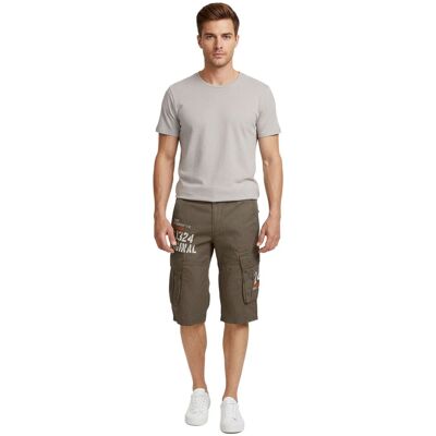 FQ1924 Mael Herren Freizeit-Bermuda Cargo-Shorts Baumwoll-Hose Sommer-Hose 21900196 180515 Olive - männlich - Size: M FQ1924 Mael Herren Freizeit-Bermuda Cargo-Shorts Baumwoll-Hose Sommer-Hose 21900196 180515 Olive - männlich - Size: M