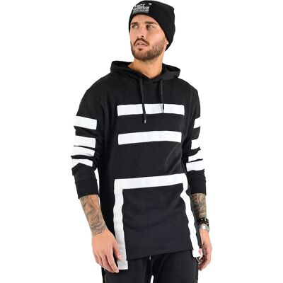 vsct Geomatrix Hoodie schwarz - männlich - Size: S vsct Geomatrix Hoodie schwarz - männlich - Size: S