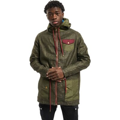 vsct Contrast Rain Leichte Jacke oliv - männlich - Size: S vsct Contrast Rain Leichte Jacke oliv - männlich - Size: S