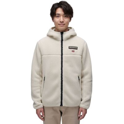 NAPAPIJRI T-Tynik FZH Herren Fleece-Jacke nachhaltige Sweat-Jacke mit seitlichen Eingriffstaschen Fleecejacke NP0A4IA8N1J1 Beige - männlich - Size: L NAPAPIJRI T-Tynik FZH Herren Fleece-Jacke nachhaltige Sweat-Jacke mit seitlichen Eingriffstaschen Fleecejacke NP0A4IA8N1J1 Beige - männlich - Size: L