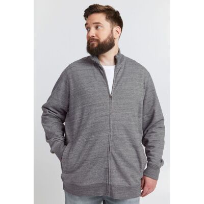 klassische BLEND BHLenner BT Herren Sweatjacke mit Stehkragen Jacke Große Größen 20714929ME-200277 Grau - männlich - Size: 5XL klassische BLEND BHLenner BT Herren Sweatjacke mit Stehkragen Jacke Große Größen 20714929ME-200277 Grau - männlich - Size: 5XL