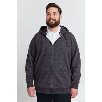 klassische BLEND BT Velno Herren Kapuzenjacke mit Reißverschluss Sweatjacke Große Größen 20714928ME-194007 Schwarz - männlich - Size: 3XL klassische BLEND BT Velno Herren Kapuzenjacke mit Reißverschluss Sweatjacke Große Größen 20714928ME-194007 Schwarz - männlich - Size: 3XL