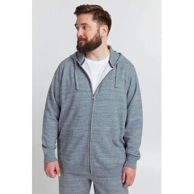 klassische BLEND BT Velno Herren Kapuzenjacke mit Reißverschluss Sweatjacke Große Größen 20714928ME-194013 Blau - männlich - Size: 5XL klassische BLEND BT Velno Herren Kapuzenjacke mit Reißverschluss Sweatjacke Große Größen 20714928ME-194013 Blau - männlich - Size: 5XL