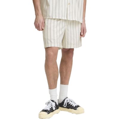 klassische SOLID SDAlaan Herren Shorts mit Label-Detail Freizeitshorts 21108633-114201 Weiß - männlich - Size: XL klassische SOLID SDAlaan Herren Shorts mit Label-Detail Freizeitshorts 21108633-114201 Weiß - männlich - Size: XL