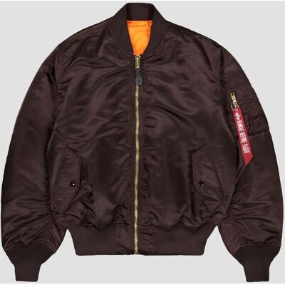 lässige Alpha Industries Herren Jacke Braun/Orange - männlich - Size: S lässige Alpha Industries Herren Jacke Braun/Orange - männlich - Size: S