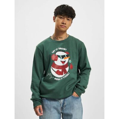 lässiges Jack & Jones Herren Sweatshirt mit Baumwolle Grün - männlich - Size: S lässiges Jack & Jones Herren Sweatshirt mit Baumwolle Grün - männlich - Size: S