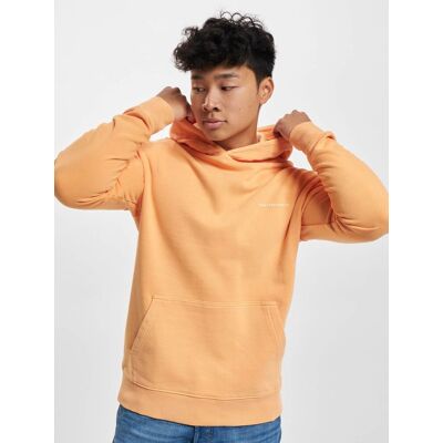 weicher Jack & Jones Herren Hoodie Rippbündchen Kapuze Orange - männlich - Size: XL weicher Jack & Jones Herren Hoodie Rippbündchen Kapuze Orange - männlich - Size: XL