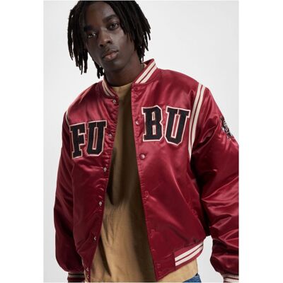 schlichte Fubu Herren Jacke Rot - männlich - Size: M schlichte Fubu Herren Jacke Rot - männlich - Size: M