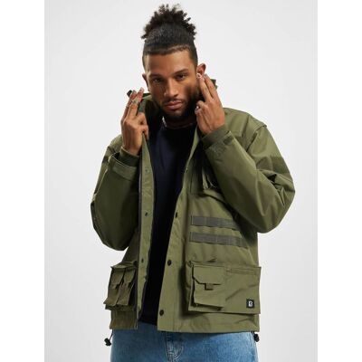 schlichte Brandit Herren Jacke Kordelzug Reißverschluss Khaki - männlich - Size: XL schlichte Brandit Herren Jacke Kordelzug Reißverschluss Khaki - männlich - Size: XL