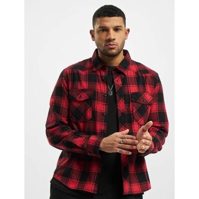 lässiges Brandit Herren Polo-Shirt Taschen mit Baumwolle Rot/Schwarz - männlich - Size: 7XL lässiges Brandit Herren Polo-Shirt Taschen mit Baumwolle Rot/Schwarz - männlich - Size: 7XL